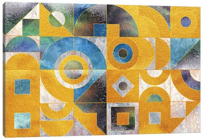 Geometric XXXIX Canvas Art Print - Tenyo Marchev