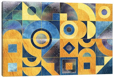 Geometric XXXX Canvas Art Print - Tenyo Marchev