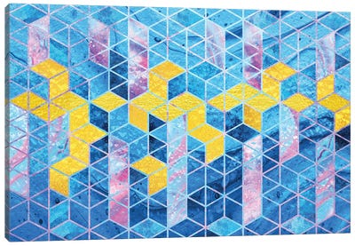 Geometric XXXXI Canvas Art Print - Tenyo Marchev