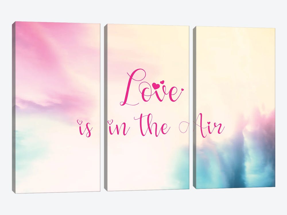 Love is in the Air - Horizontal by Tenyo Marchev 3-piece Art Print