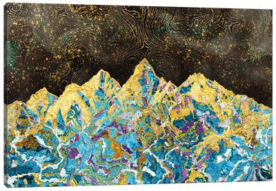 Marble Mountain - Illustration I Canvas Art Print
