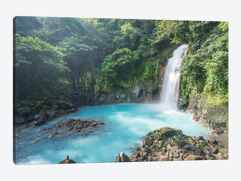 Rio Celeste Falls, Costa Rica by Matteo Colombo 1-piece Canvas Art Print