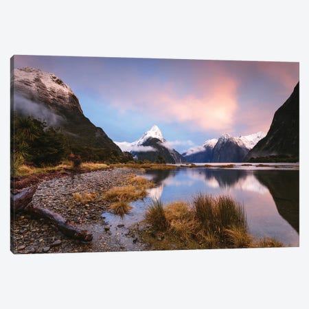 Milford Sound, New Zealand III Canvas Print #TEO1009} by Matteo Colombo Canvas Print