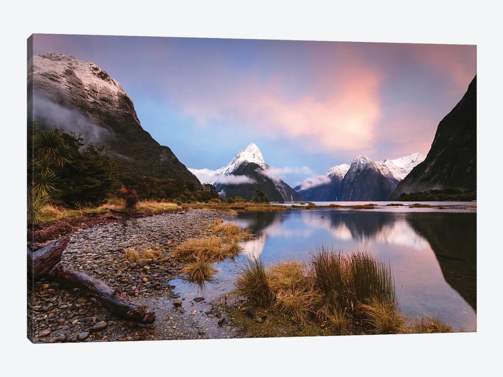Milford Sound, New Zealand III by Matteo Colombo 1-piece Canvas Wall Art