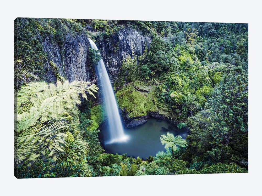 Bridal Veil Falls, New Zealand by Matteo Colombo 1-piece Canvas Art