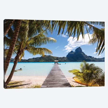 Vacations In Polynesia Canvas Print #TEO1016} by Matteo Colombo Canvas Print