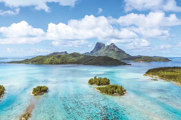 Islands: Bora Bora Lagoon by Matteo Colombo