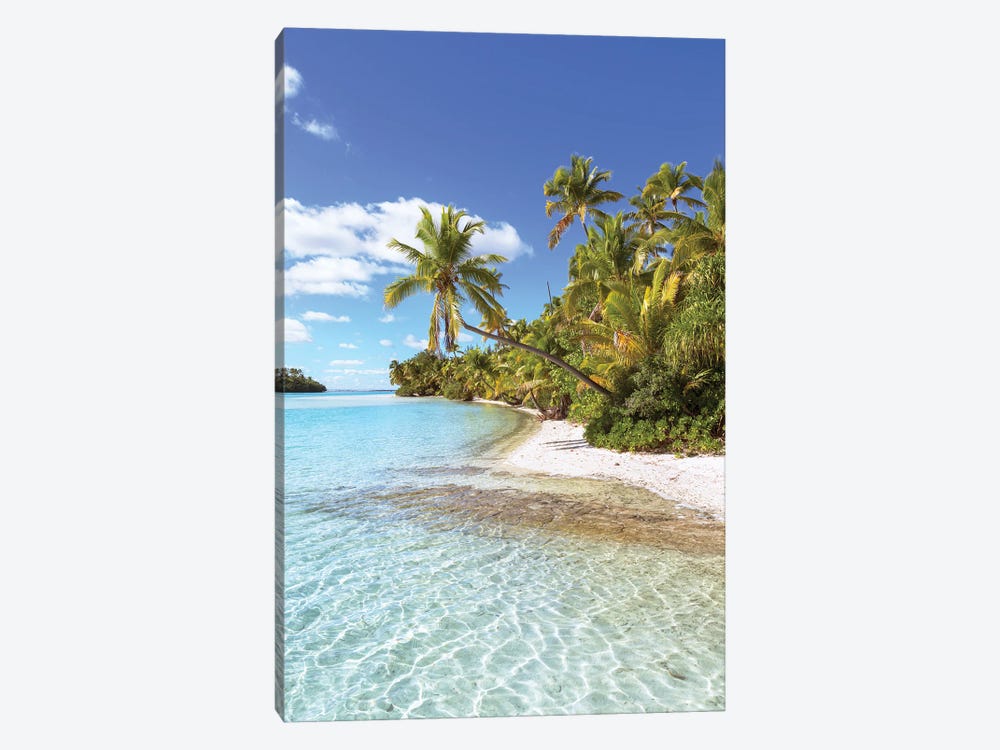 The Perfect Beach, Cook Islands by Matteo Colombo 1-piece Canvas Wall Art