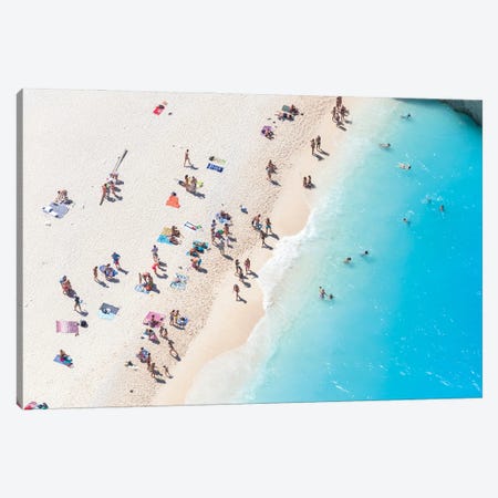 Relax At The Beach II Canvas Print #TEO1034} by Matteo Colombo Canvas Print