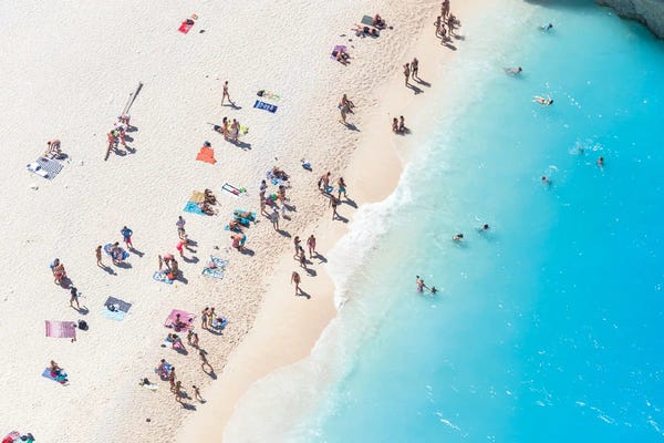 Greece: Relax At The Beach II by Matteo Colombo