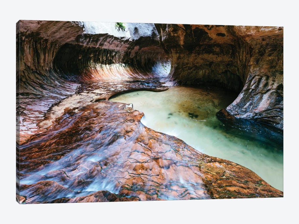 The Subway, Zion National Park, Utah, USA by Matteo Colombo 1-piece Canvas Artwork