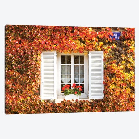 Window In Autumn I Canvas Print #TEO1043} by Matteo Colombo Canvas Print