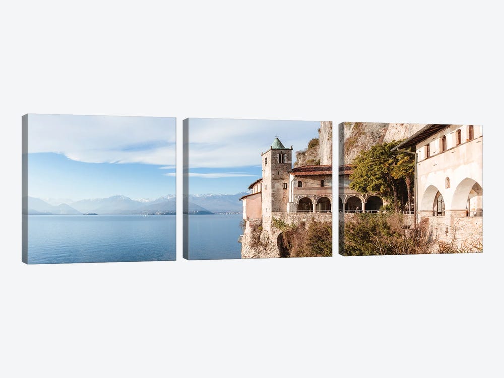 Lake Maggiore, Italy II by Matteo Colombo 3-piece Canvas Print