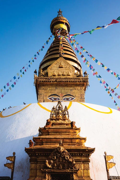 Monkey Temple, Nepal by Matteo Colombo wall art
