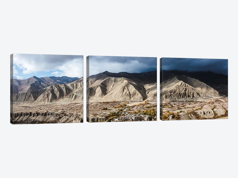 Upper Mustang, Nepal by Matteo Colombo 3-piece Canvas Print