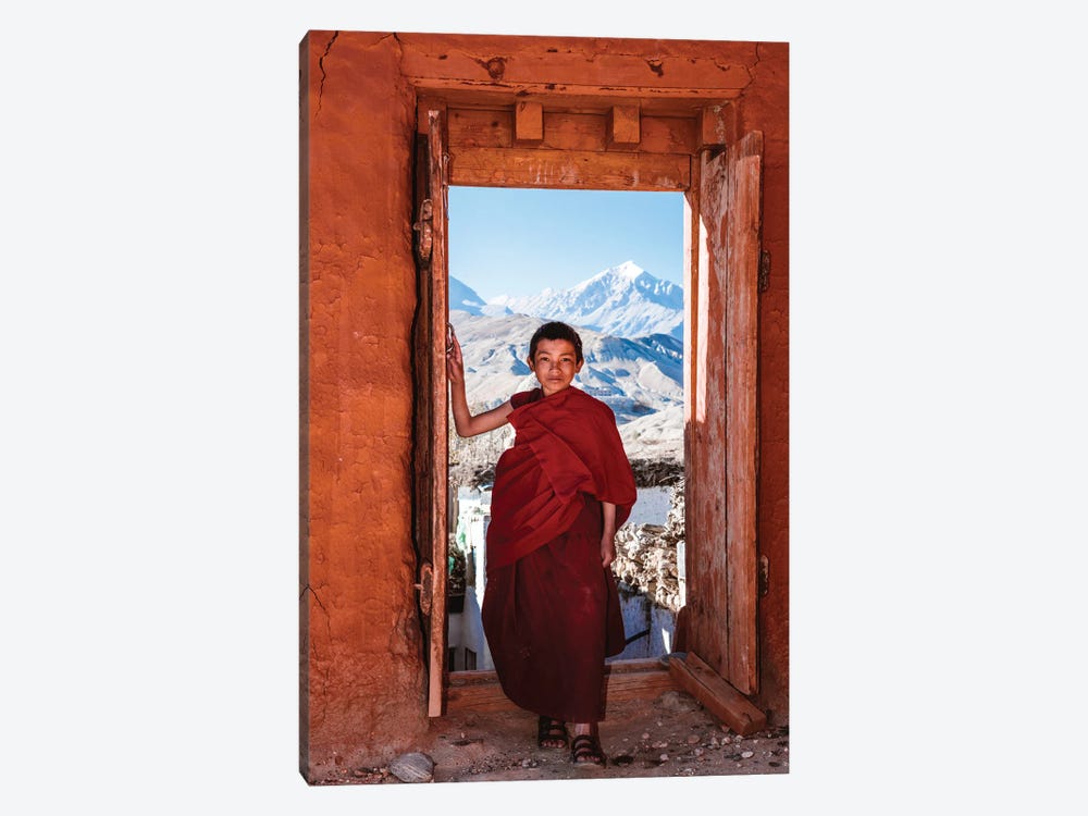 Novice Monk, Nepal II by Matteo Colombo 1-piece Canvas Art