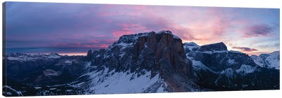 A New Day In The Dolomites Canvas Art Print