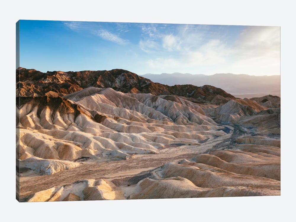 Zabriskie Point At Sunset, Death Valley National Park, California, USA by Matteo Colombo 1-piece Canvas Print