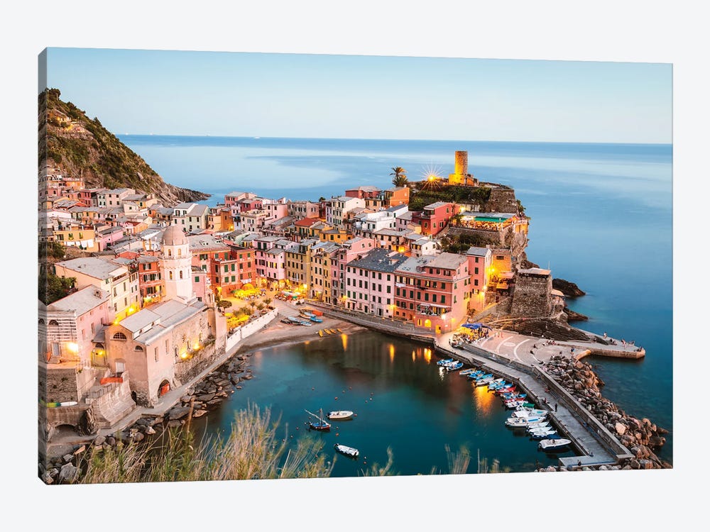 Cinque Terre Sunset III by Matteo Colombo 1-piece Art Print