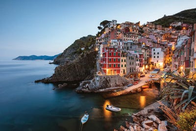 Cinque Terre Sunset V by Matteo Colombo canvas print