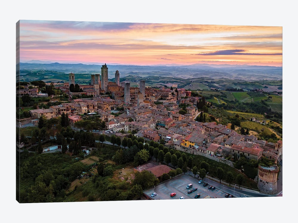 San Gimignano, Tuscany by Matteo Colombo 1-piece Canvas Print