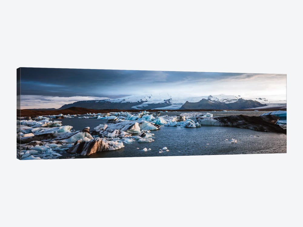 Glacial Lagoon, Iceland II by Matteo Colombo 1-piece Canvas Art Print