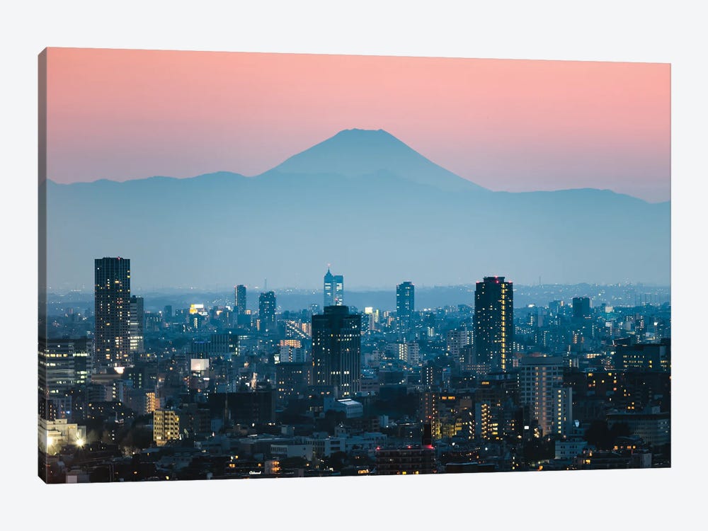 Sunset Over Fuji, Japan by Matteo Colombo 1-piece Art Print