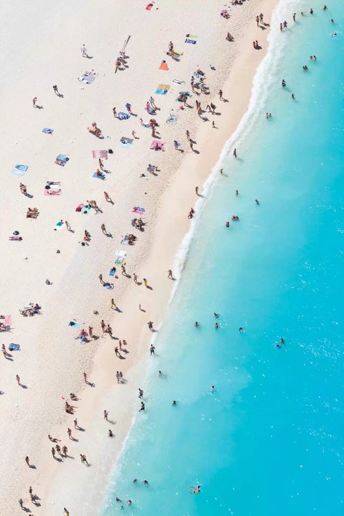 Aerial View Of Myrtos Beach VIII, Cephalonia, Ionian Islands, Greece