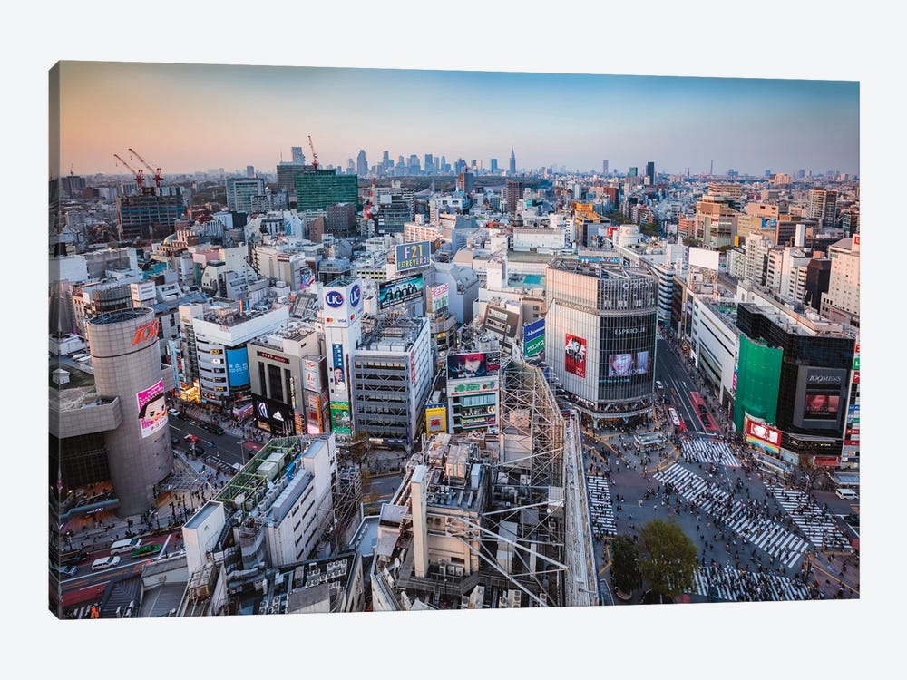 First Light Over Tokyo, Japan by Matteo Colombo 1-piece Canvas Print