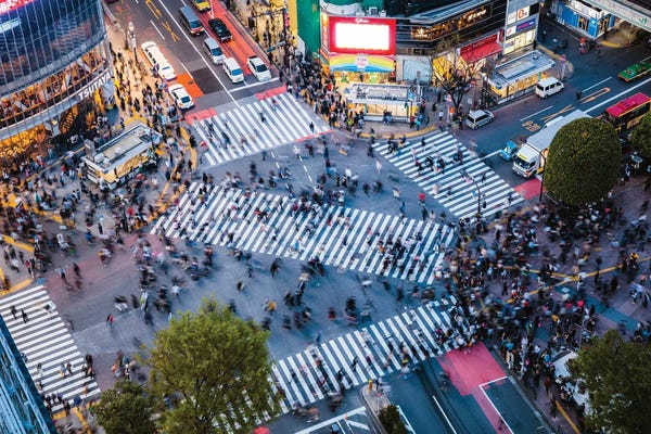 Asia: Shibuya Crossing, Tokyo by Matteo Colombo