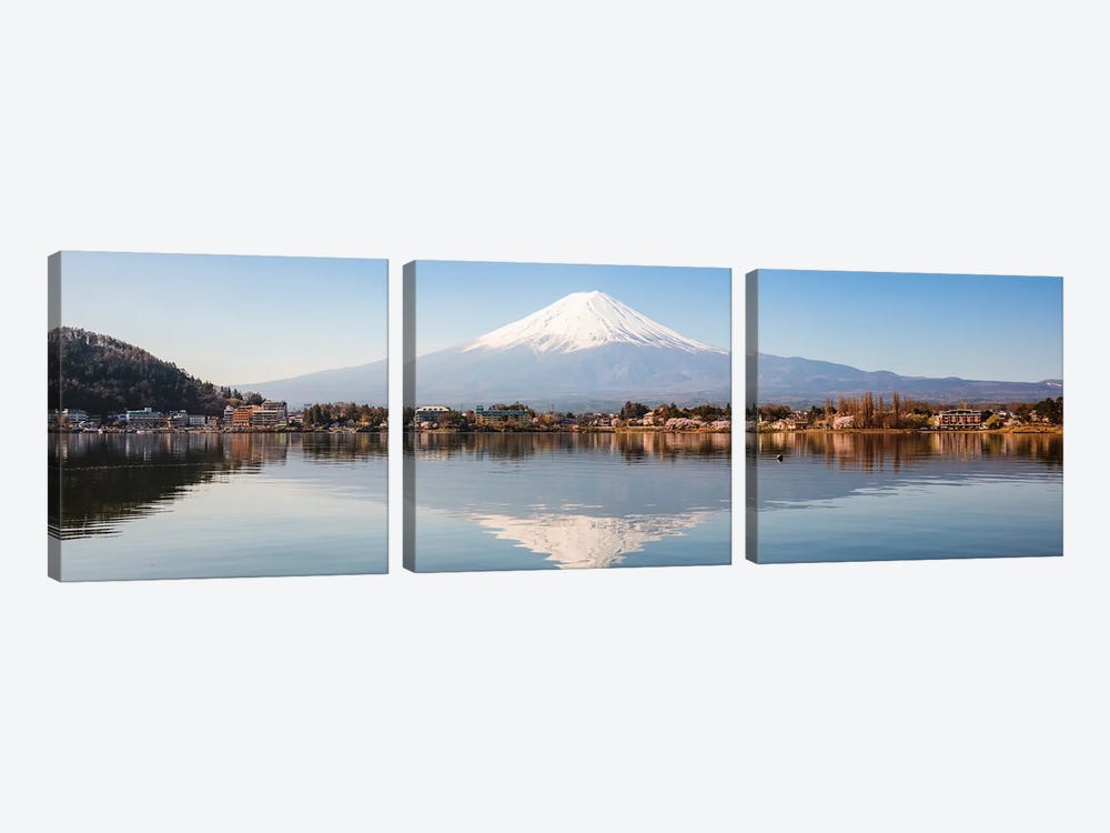 Mount Fuji, Japan III by Matteo Colombo 3-piece Canvas Art