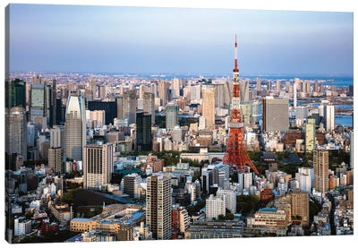 Tokyo Skyline I Canvas Art Print - Tokyo Art