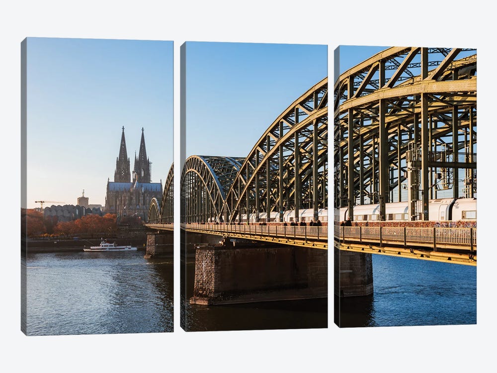 Cologne, Germany I by Matteo Colombo 3-piece Canvas Artwork