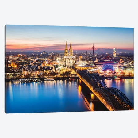 Cologne, Germany IV Canvas Print #TEO1123} by Matteo Colombo Canvas Artwork