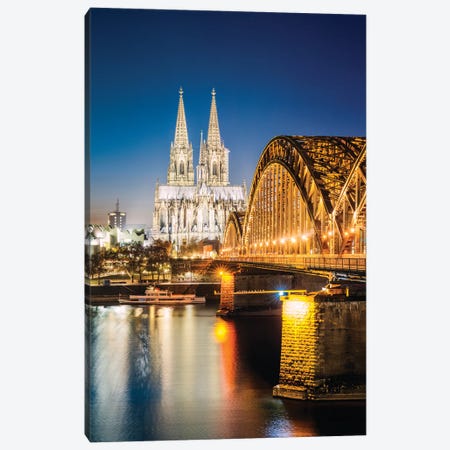 Cologne, Germany V Canvas Print #TEO1124} by Matteo Colombo Art Print