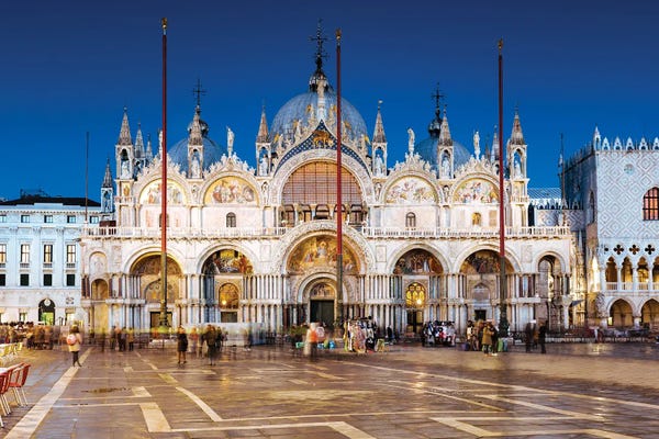 Places Of Worship: San Marco At Night, Venice by Matteo Colombo