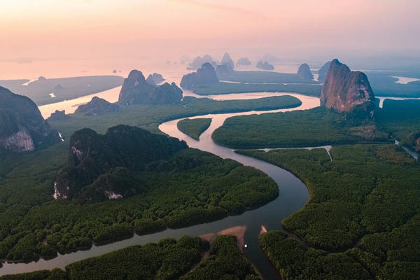 Thailand: Sunrise Over The Bay, Thailand by Matteo Colombo