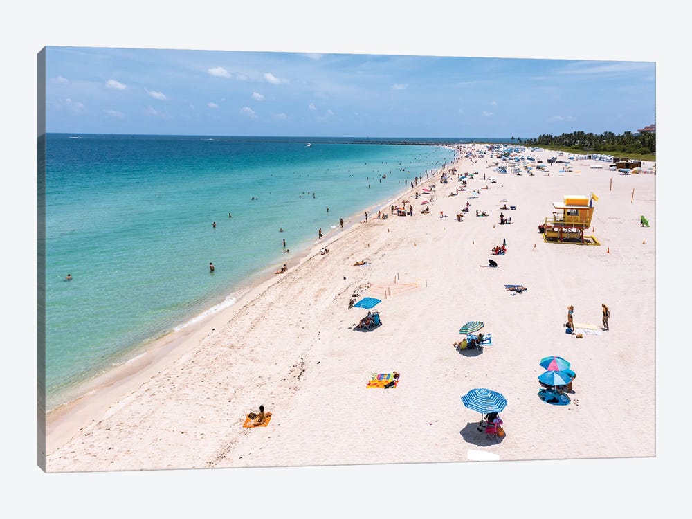Summer In Miami I by Matteo Colombo 1-piece Canvas Art