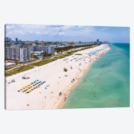Summer In Miami II Canvas Print #TEO1145} by Matteo Colombo Canvas Print