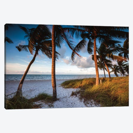 Key West Beach At Sunrise Canvas Print #TEO1146} by Matteo Colombo Canvas Print