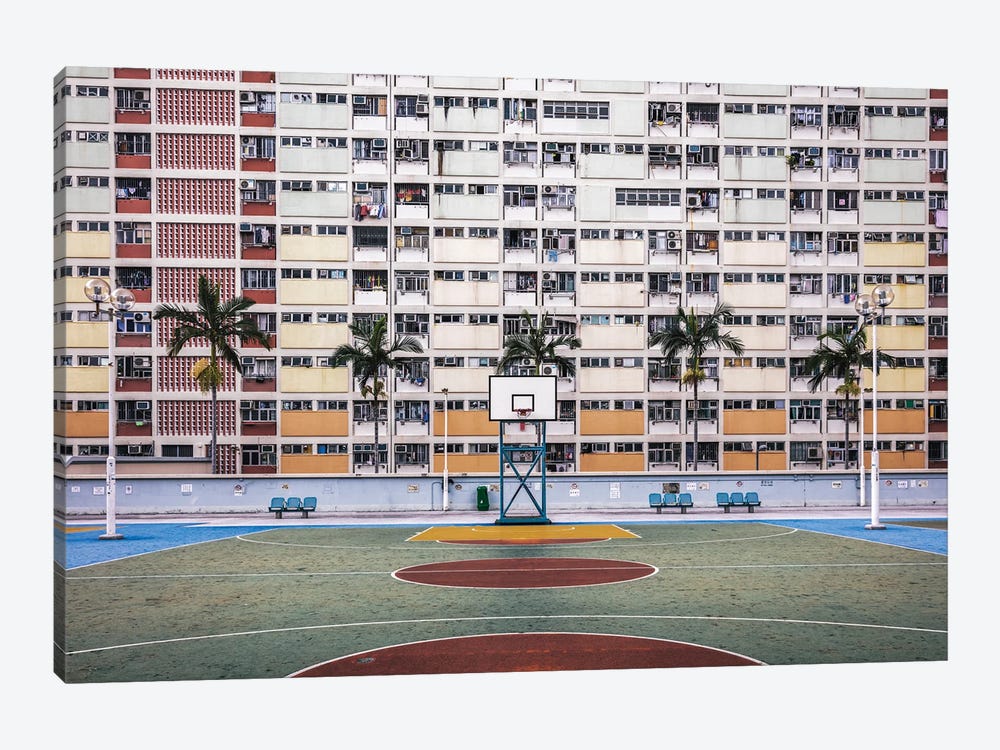 Basketball Court, Hong Kong by Matteo Colombo 1-piece Art Print