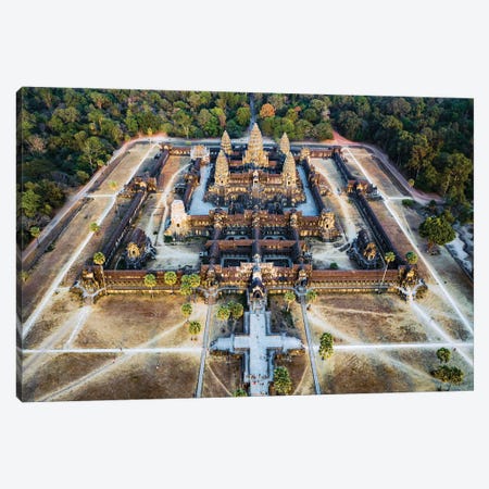 Angkor Wat, Cambodia Canvas Print #TEO1158} by Matteo Colombo Canvas Art Print