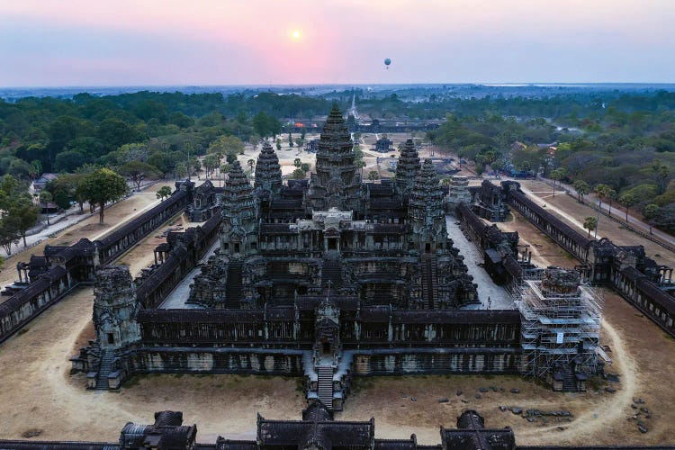 Sunset Over Angkor Wat III by Matteo Colombo wall art