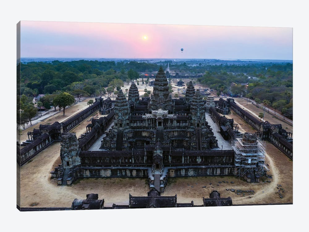 Sunset Over Angkor Wat III by Matteo Colombo 1-piece Art Print
