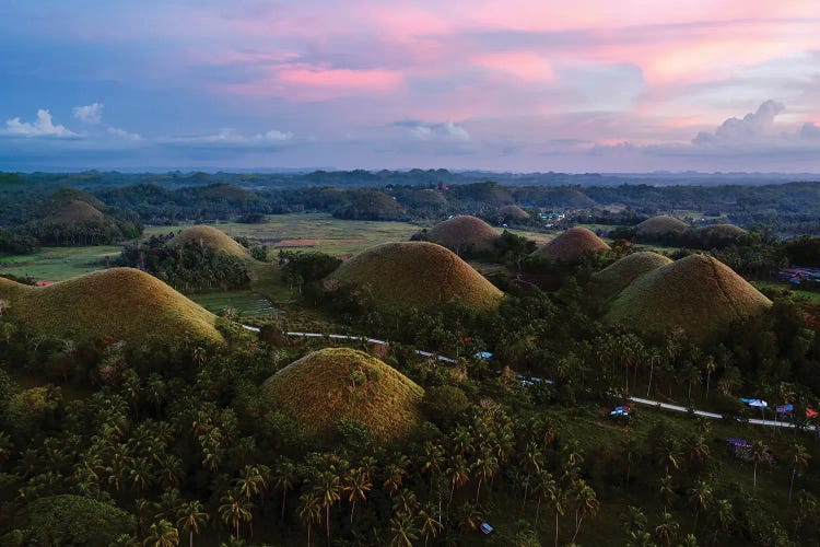 Chocolate Hills, Bohol by Matteo Colombo wall art