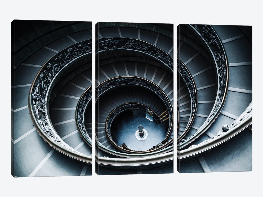 Vatican Museums by Matteo Colombo 3-piece Canvas Wall Art