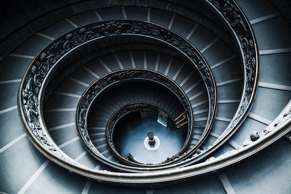 Staircases: Vatican Museums by Matteo Colombo