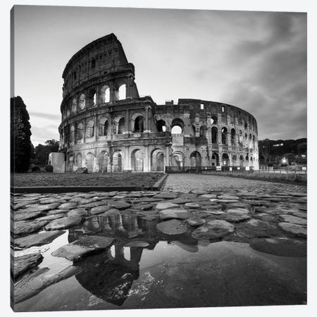 At The Colosseum Canvas Print #TEO1169} by Matteo Colombo Canvas Art
