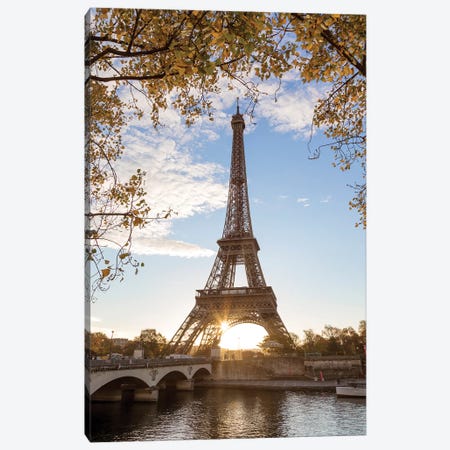 Autumn In Paris Canvas Print #TEO116} by Matteo Colombo Canvas Print