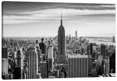 Empire State Of Mind Canvas Art Print - New York City Skylines